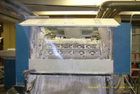 Druckmaschine vor der Reinigung
